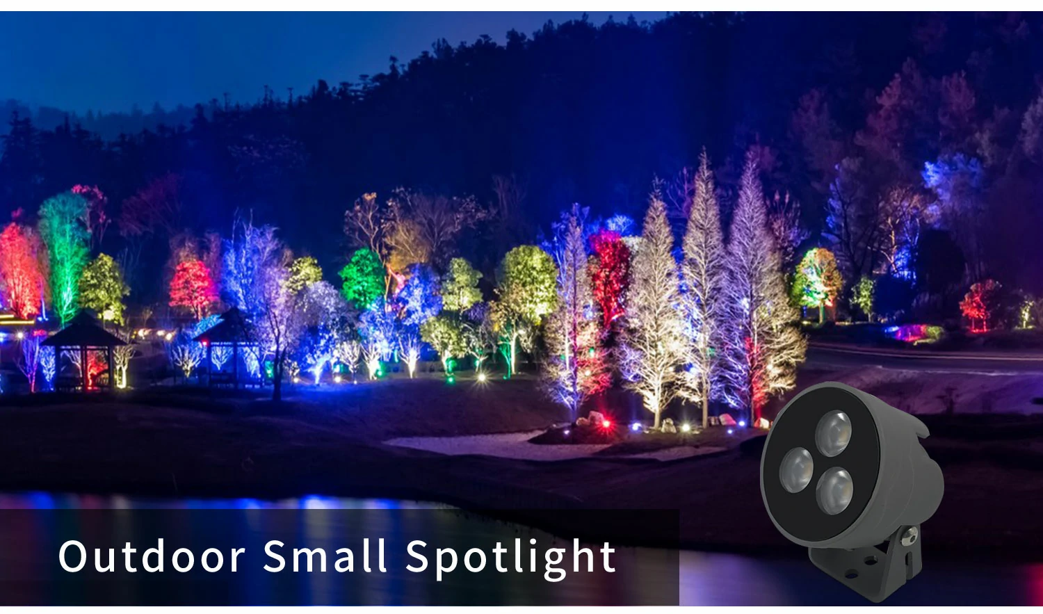 led garden spotlights